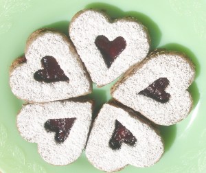 Hazelnut Linzer Cookies